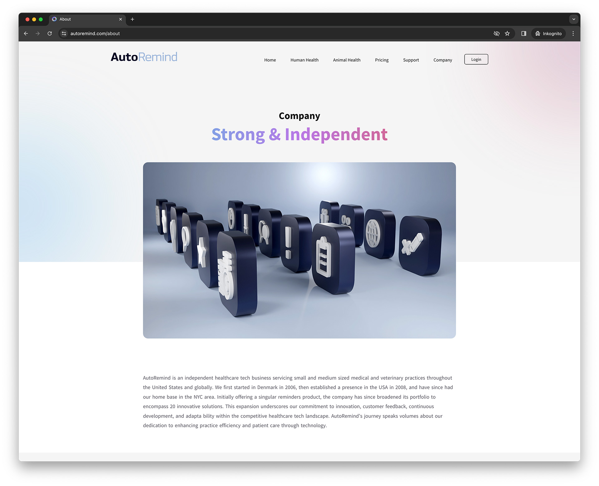 AutoRemind Website