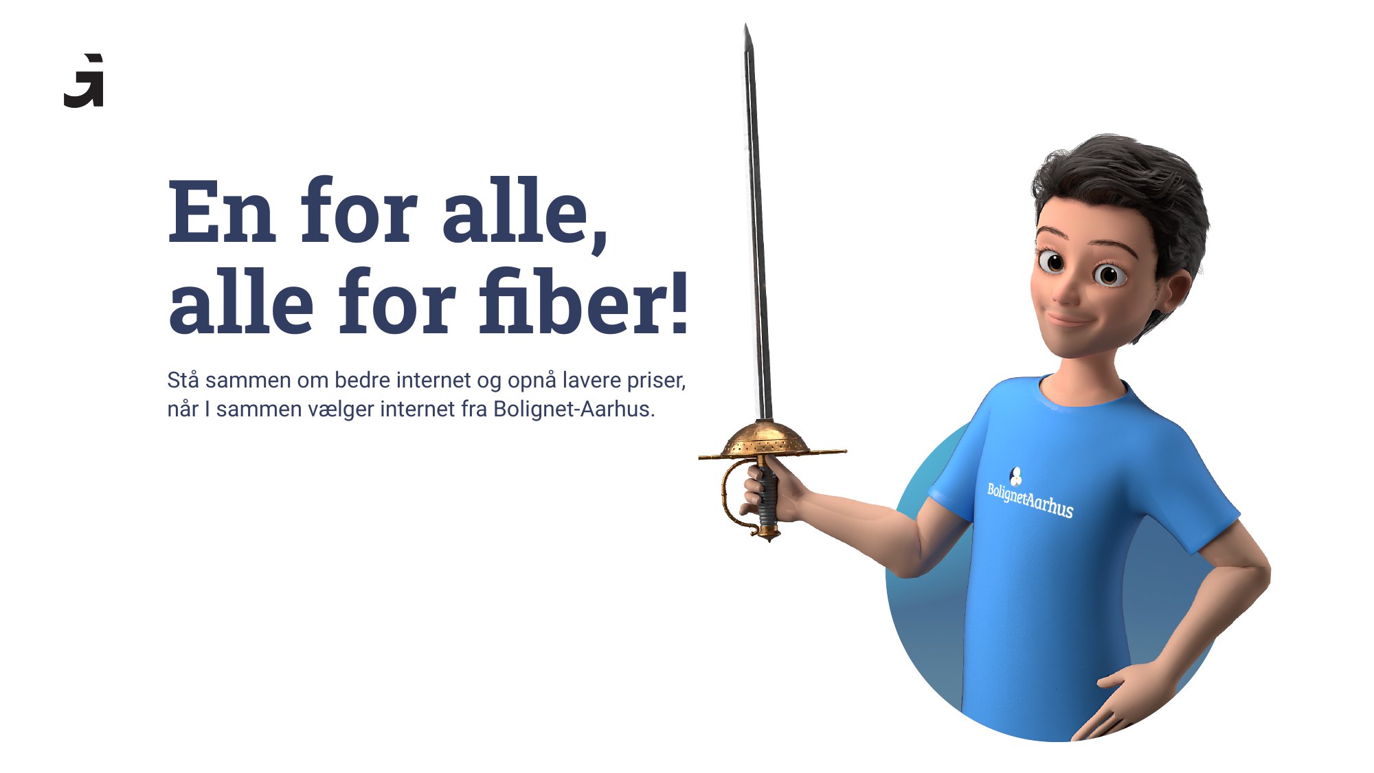 Kampagne: En for alle, alle for fiber