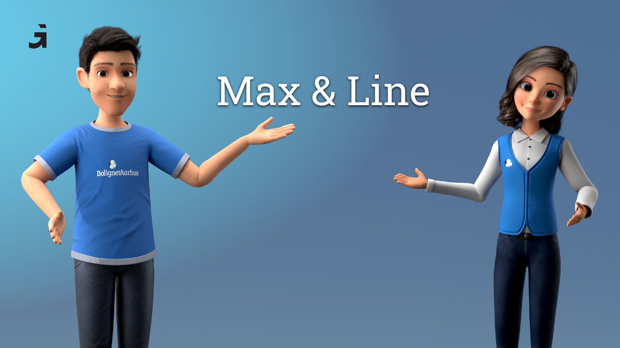 Max og Line – Bolignet-Aarhus' brandfigurer