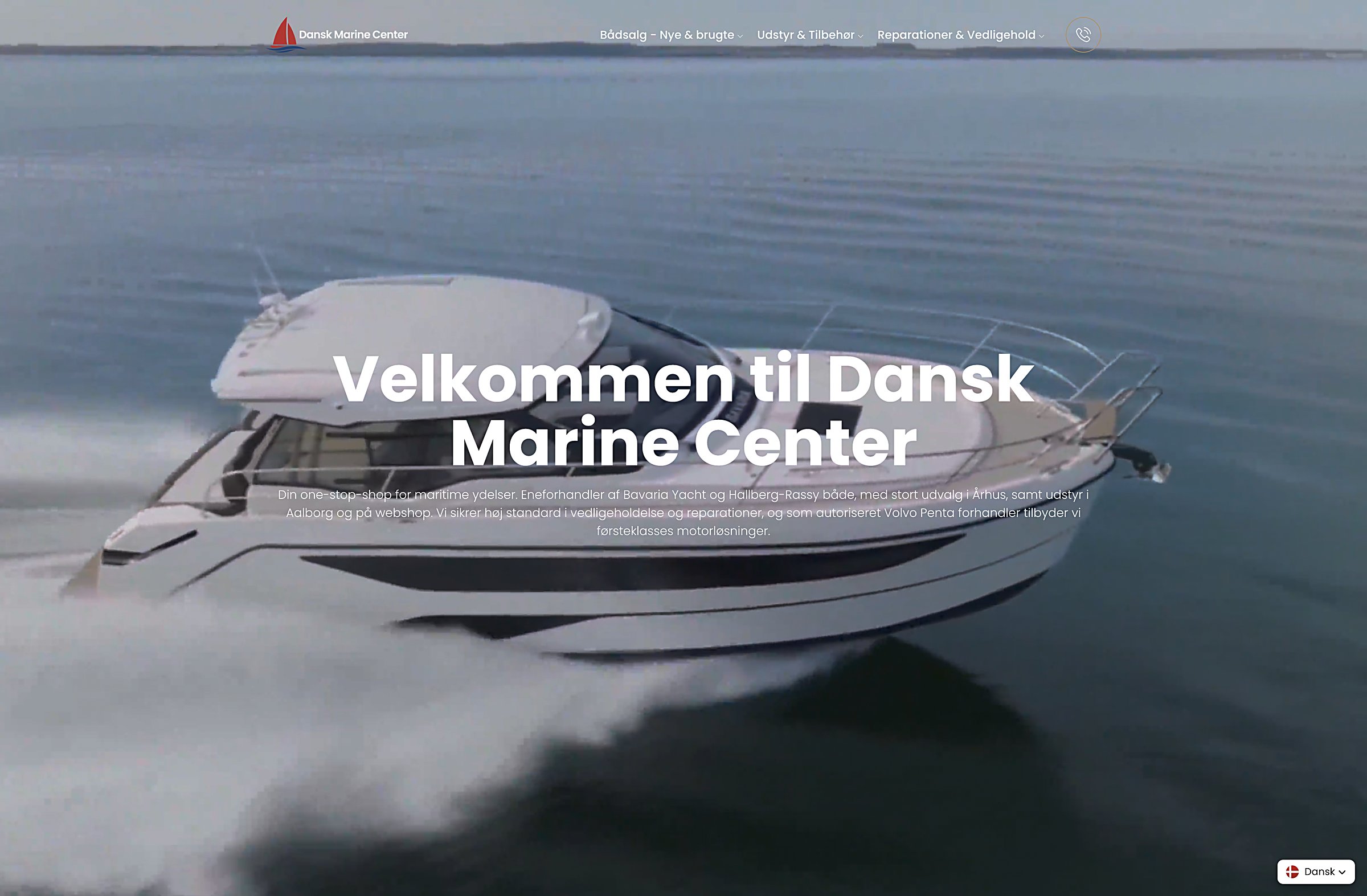 Dansk Marine Center forside