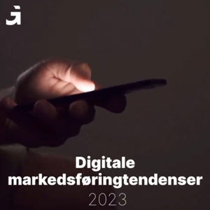 Opslag fra instagram der omhandler Disse tendenser vil påvirke din digitale markedsføring i 2023