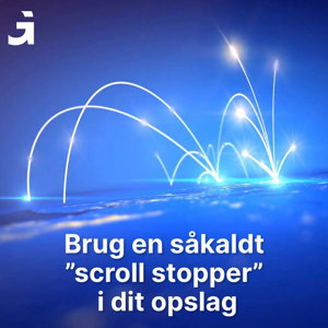 Opslag fra instagram der omhandler Opnå større rækkevidde med dine LinkedIn-opslag